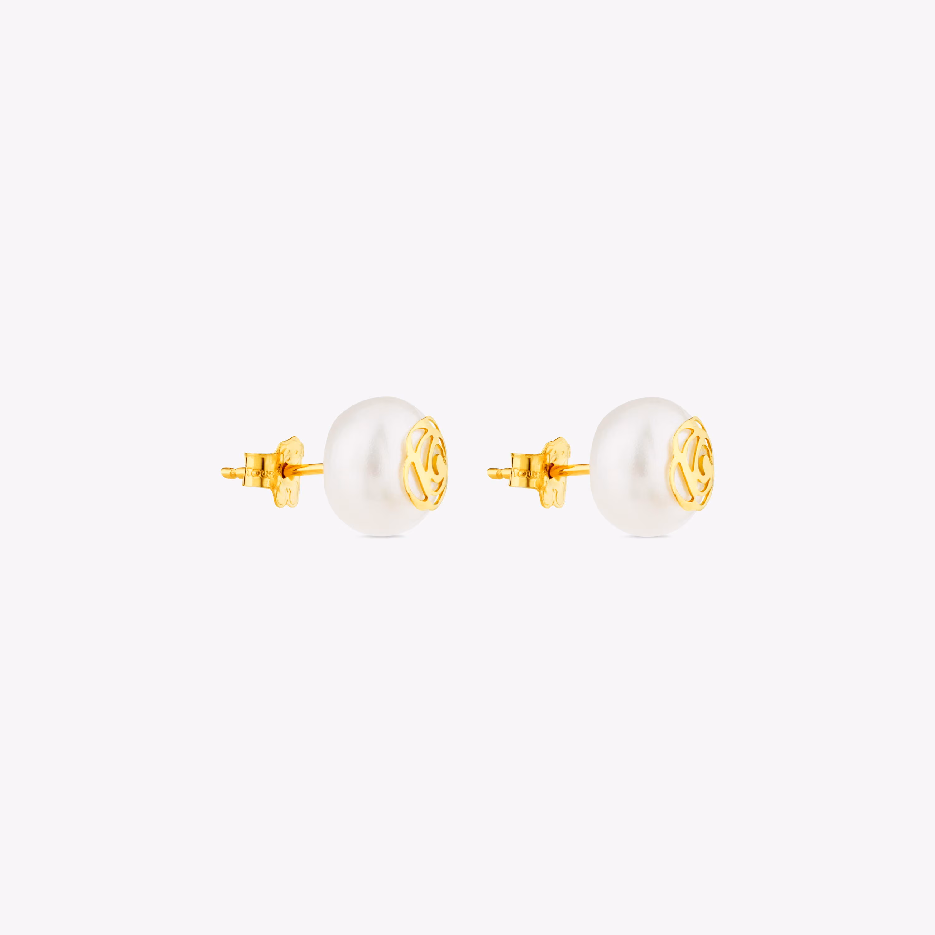 Pendientes de oro Rosa d'Abril