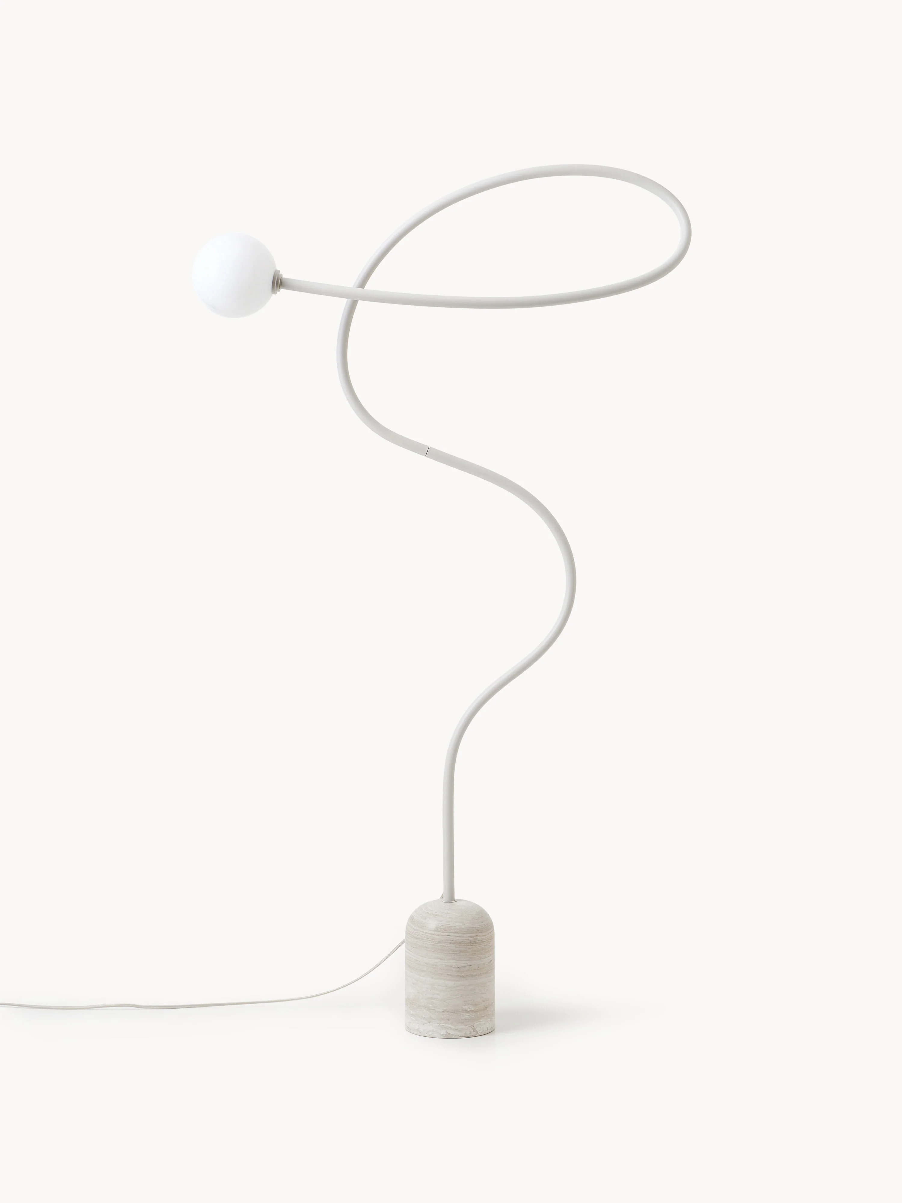 Stehlampe Alina mit Marmorfuß