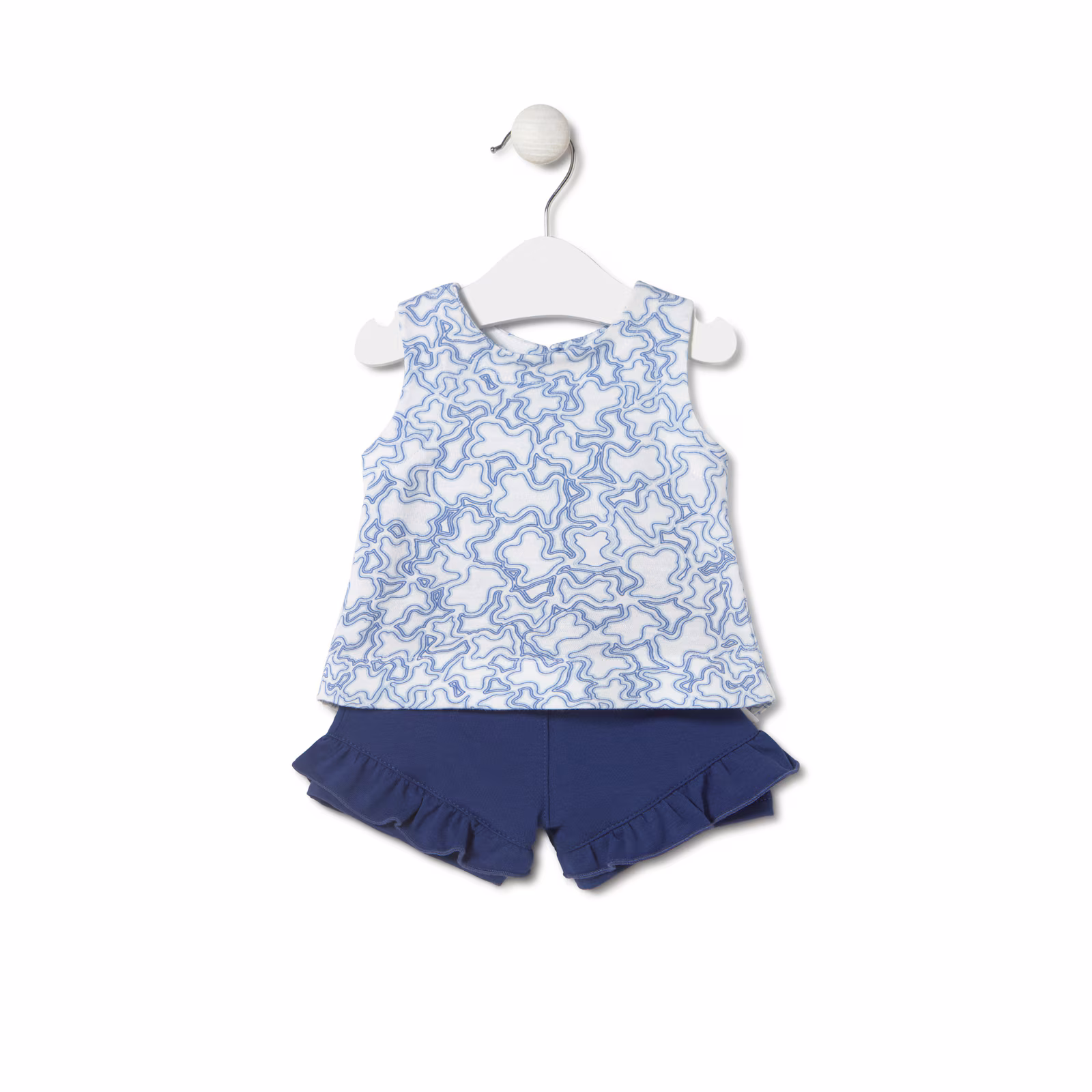 Conjunto de niña Kaos azul