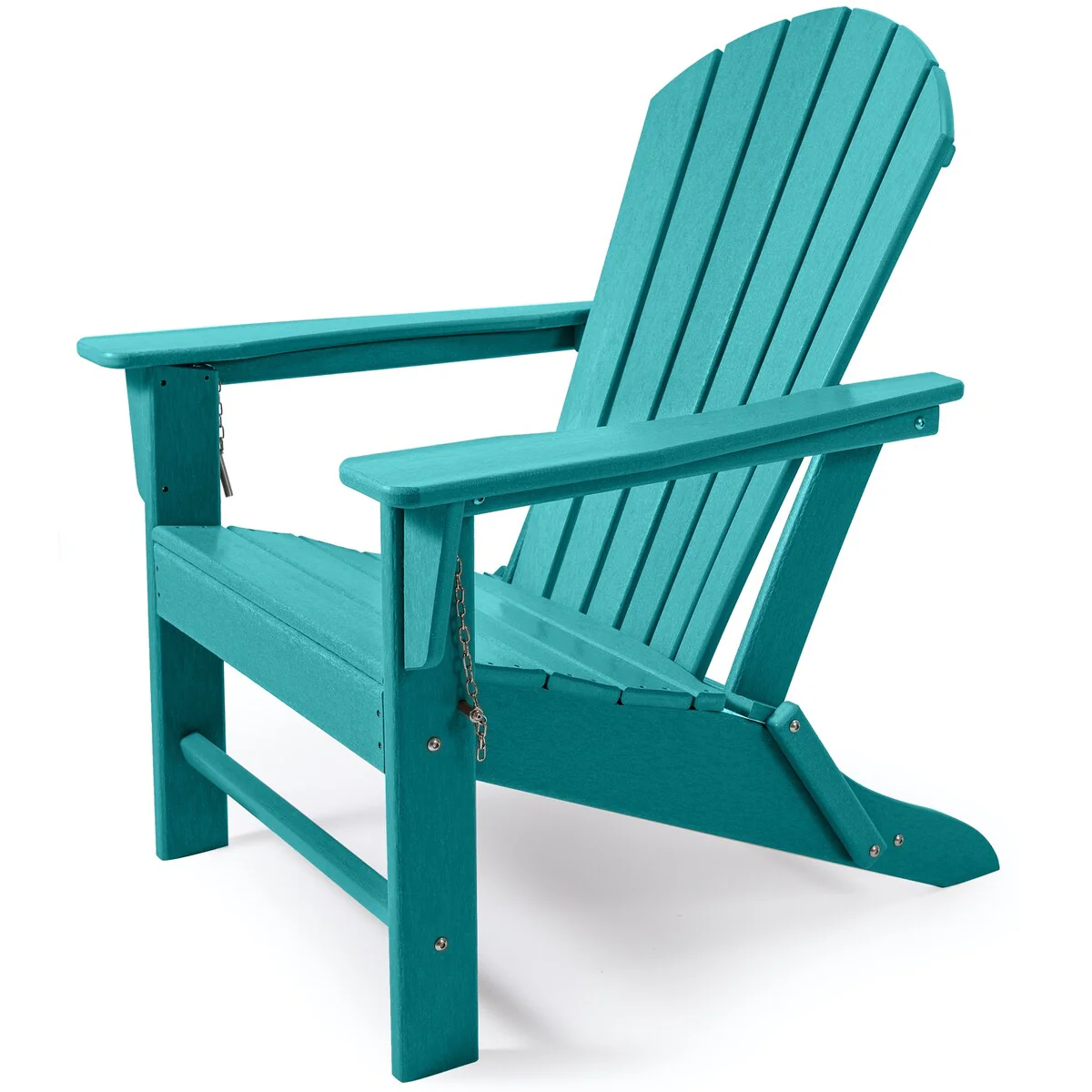 Weather Resistant HDPE Folding Adirondack Chair