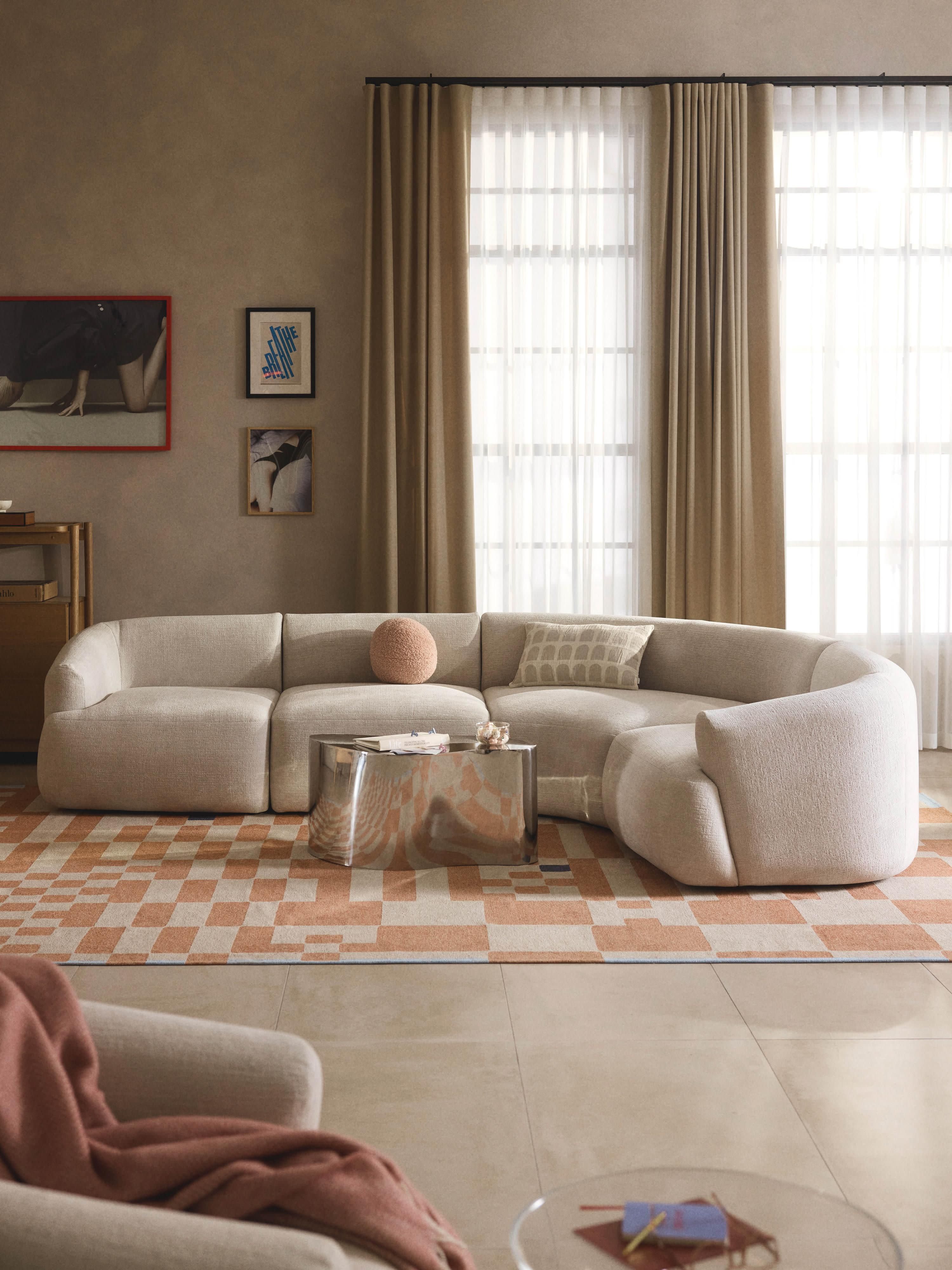 Modulares Ecksofa Sofia (4-Sitzer)