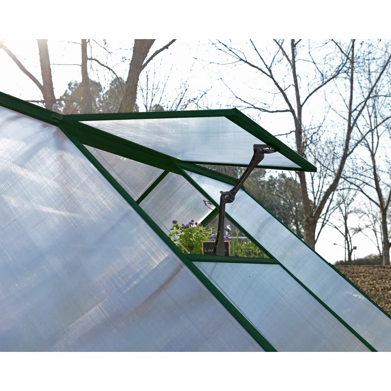 Palram - Canopia Balance 8' W Hobby Greenhouse - Green