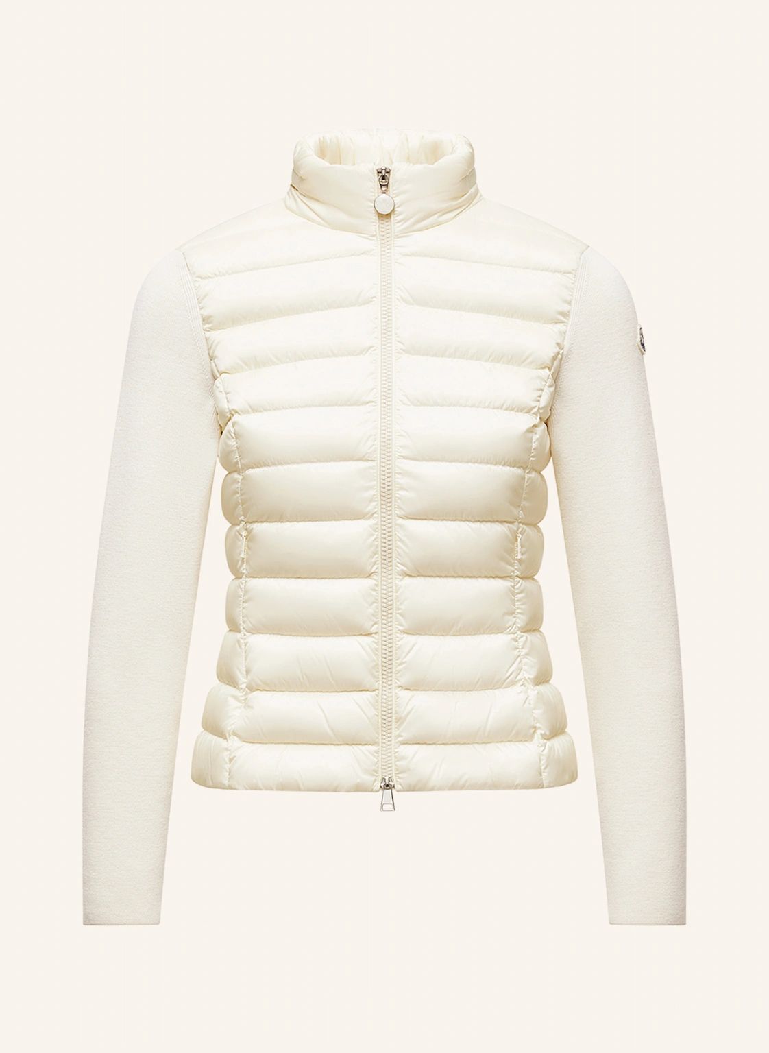 MONCLER Daunenjacke TRICOT im Materialmix