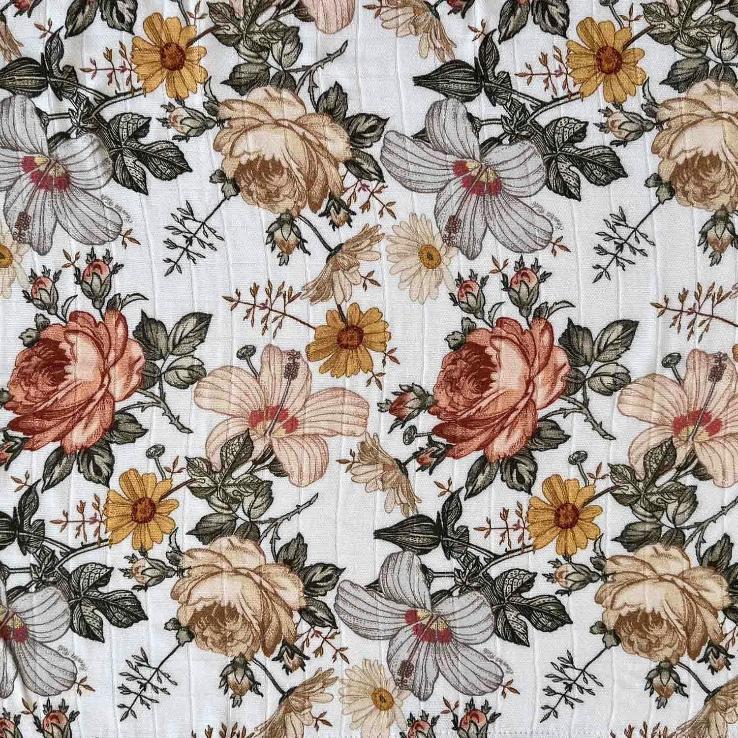 NÉO VINTAGE - Lot de 2 langes en bambou