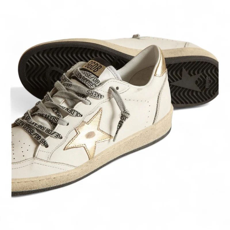Ball Star sneakers with a golden star and matching heel tab
