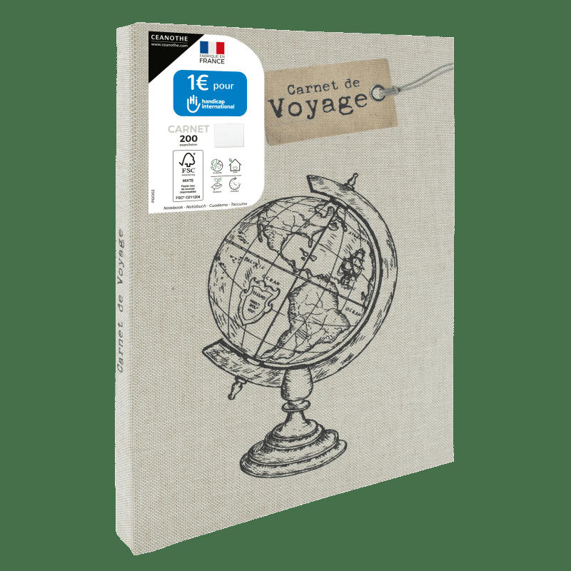 HANDICAP INTERNATIONAL - Carnet de voyage Handicap International 200 pages