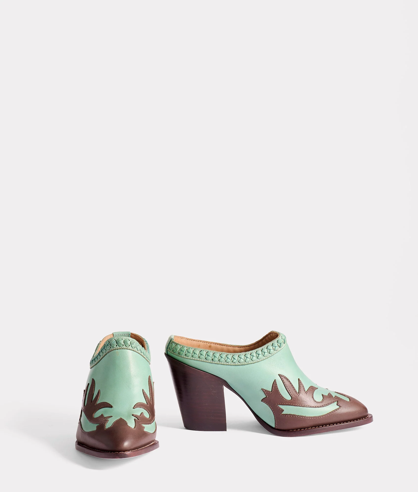 Patti II - Turquoise/Whiskey