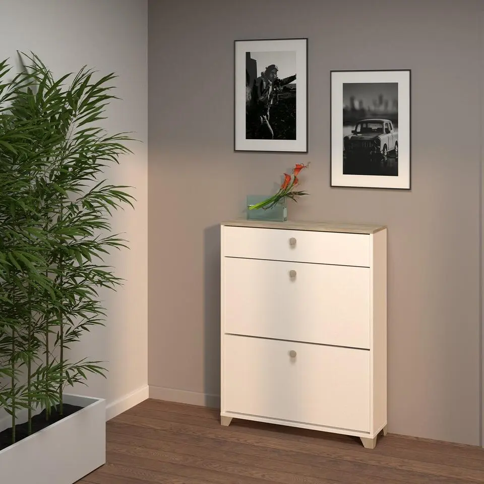 CALICOSY - Schoenenkast IZZY - - 104,3x80,8x24,4 cm