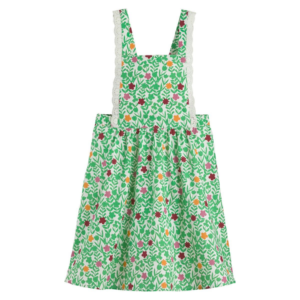 Robe tablier imprimé floral