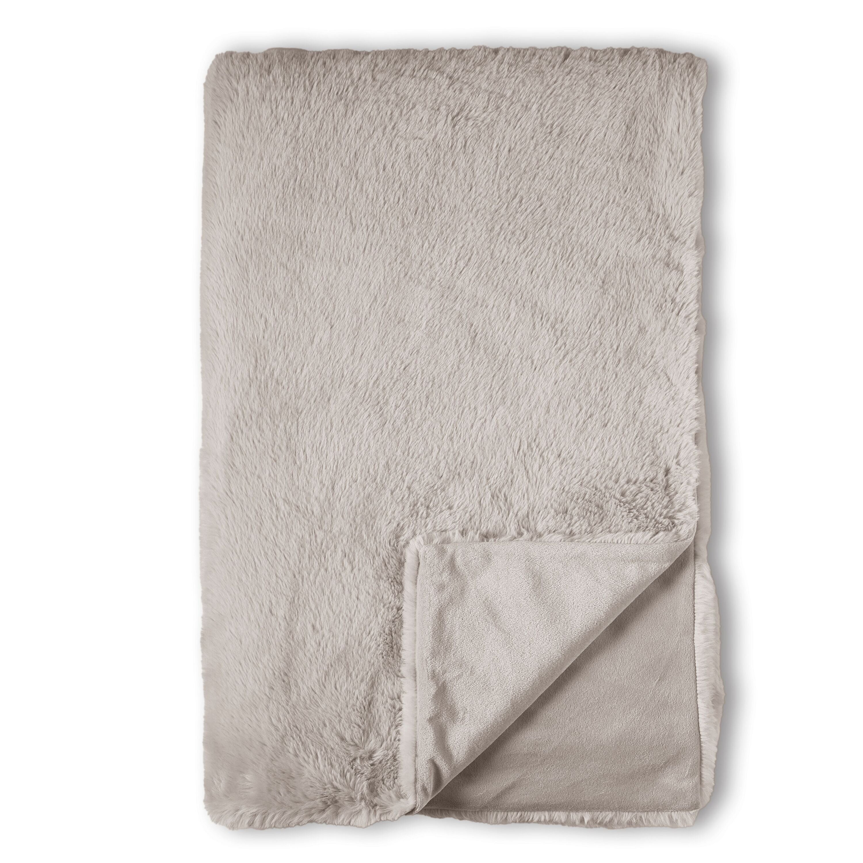 KAAT Amsterdam Fluffy Plaid 130 x 170 cm - Zand