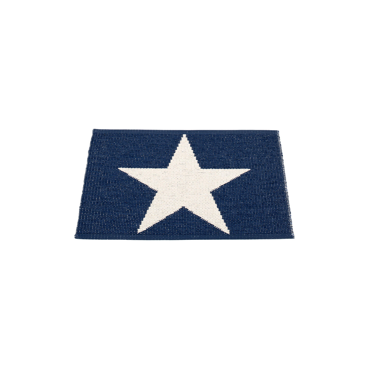 Viggo gulvløber, dark blue/vanilla