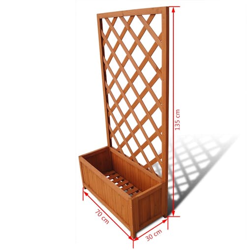 NNEVL Trellis Planter 70 x 30 x 135 cm