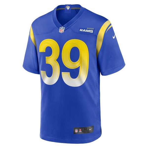 Jaylen McCollough Los Angeles Rams Nike Game Jersey -  Royal