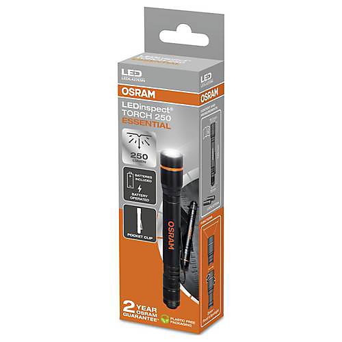 Osram LEDinspect TORCH 250 ESSENTIAL Lampe de travail compacte et robuste
