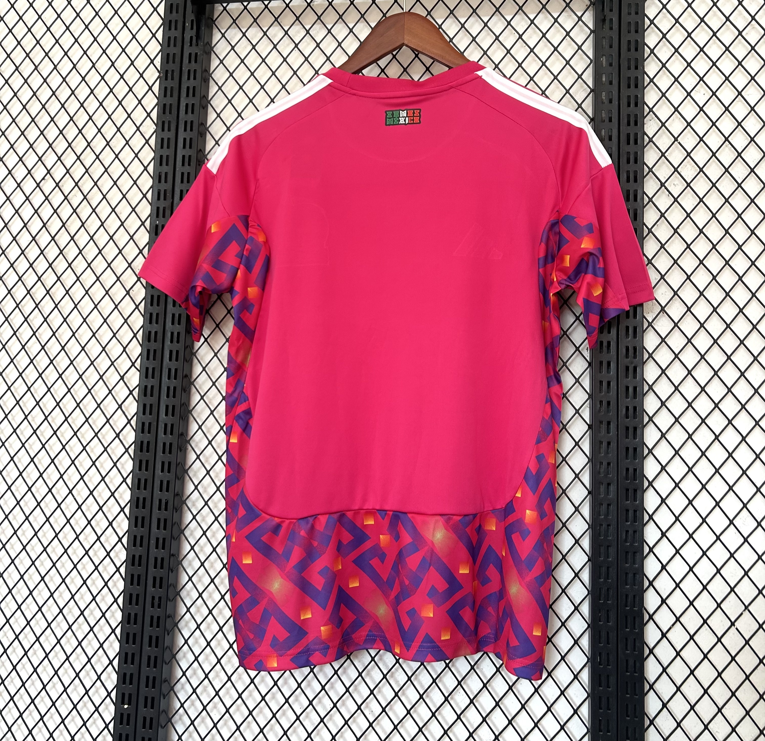 Mexico National Team Adidas 2026 Away Jersey - Magenta / Purple