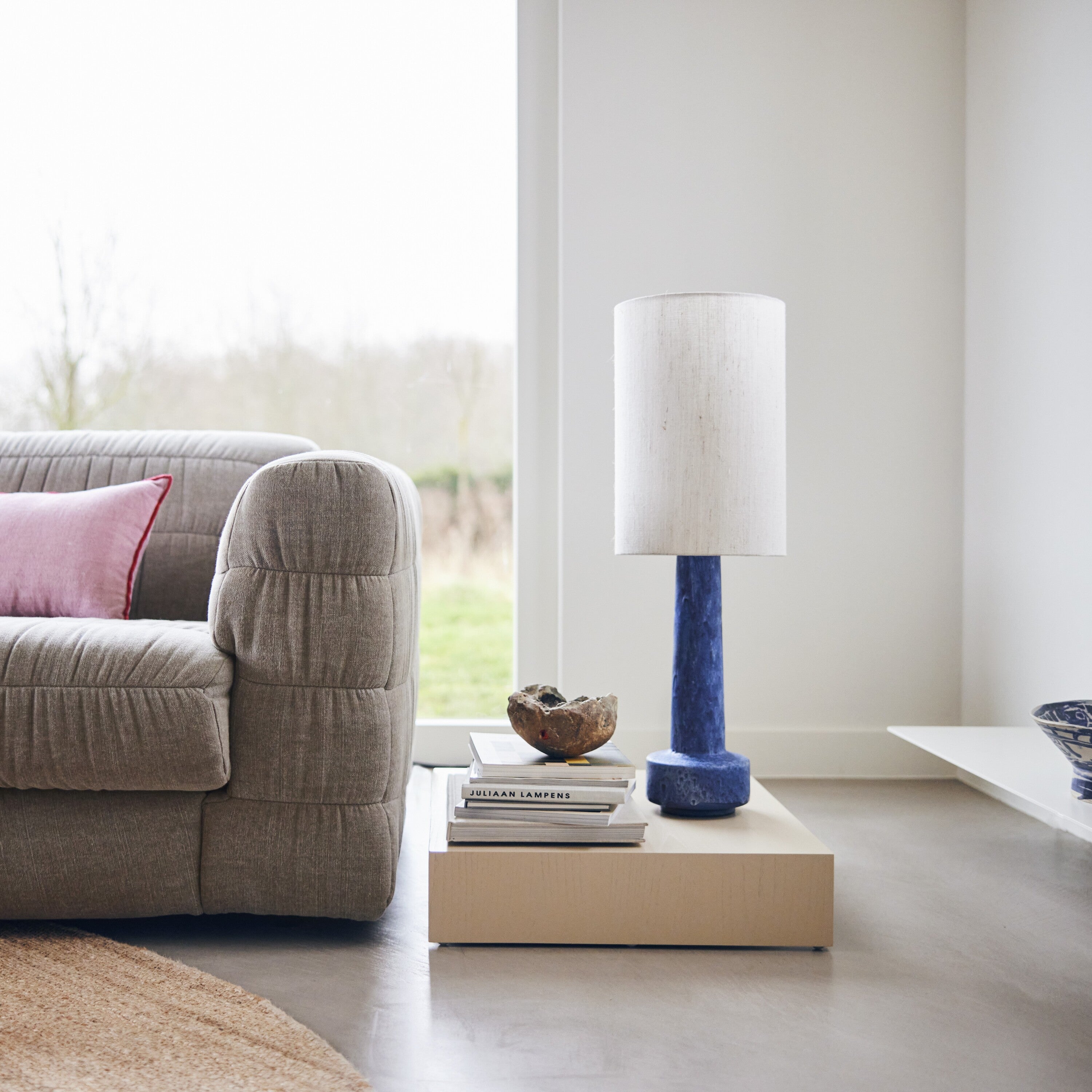 HKliving Retro Base Lampenvoet - Blauw