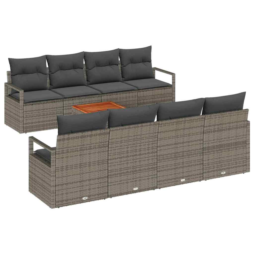 Zestaw Mebli Ogrodowych Wypoczynkowy Sofy Stolik Rattan Na Patio Na Taras