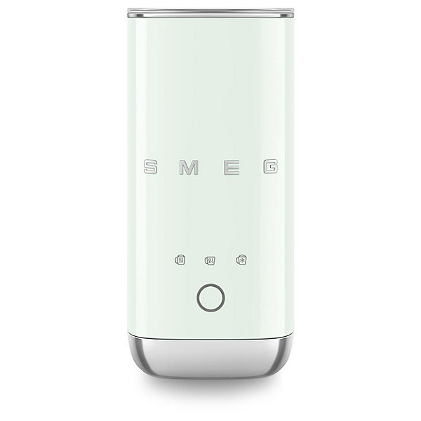 Emulsionneur de lait 500w 0.12 / 0.18l vert Smeg MFF02PGEU années 50