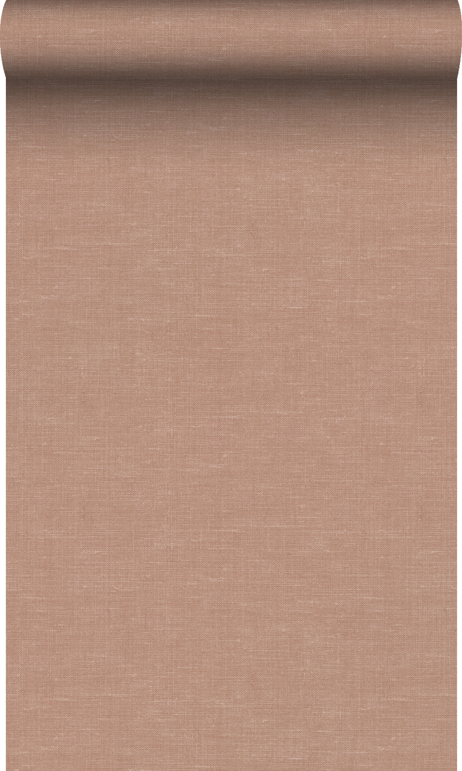 Origin Wallcoverings behang linnenstructuur terracotta - 53 cm x 10.05 m - 348013