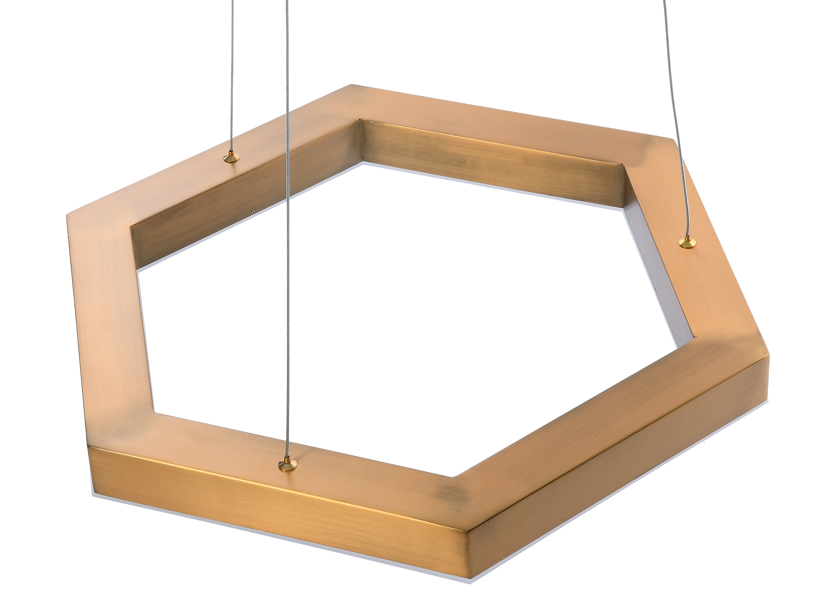 Lampa wisząca HEX LED L śr. 70 cm