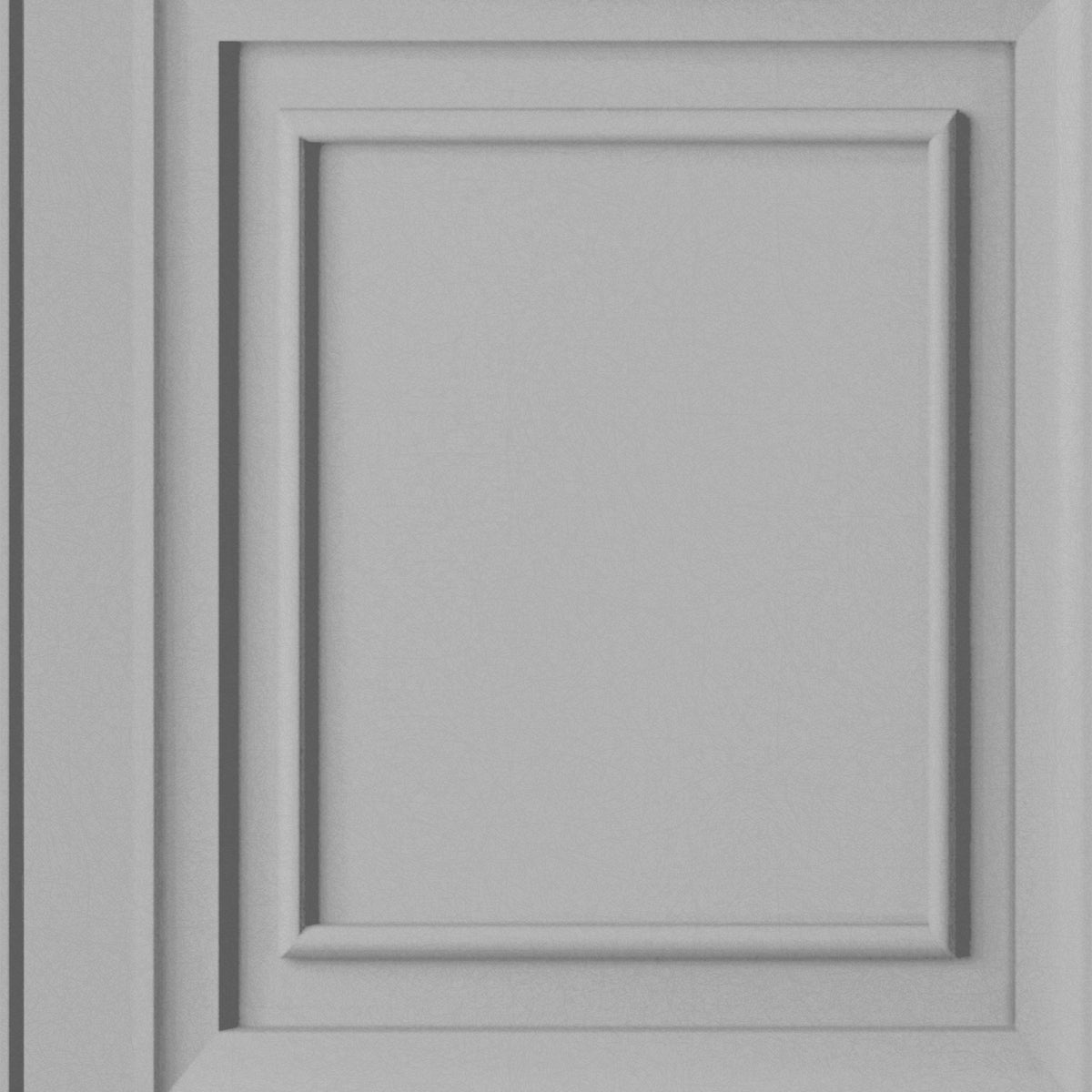 Laura Ashley Vliesbehang - Redbrook Wood Panel Silver 10mx52cm