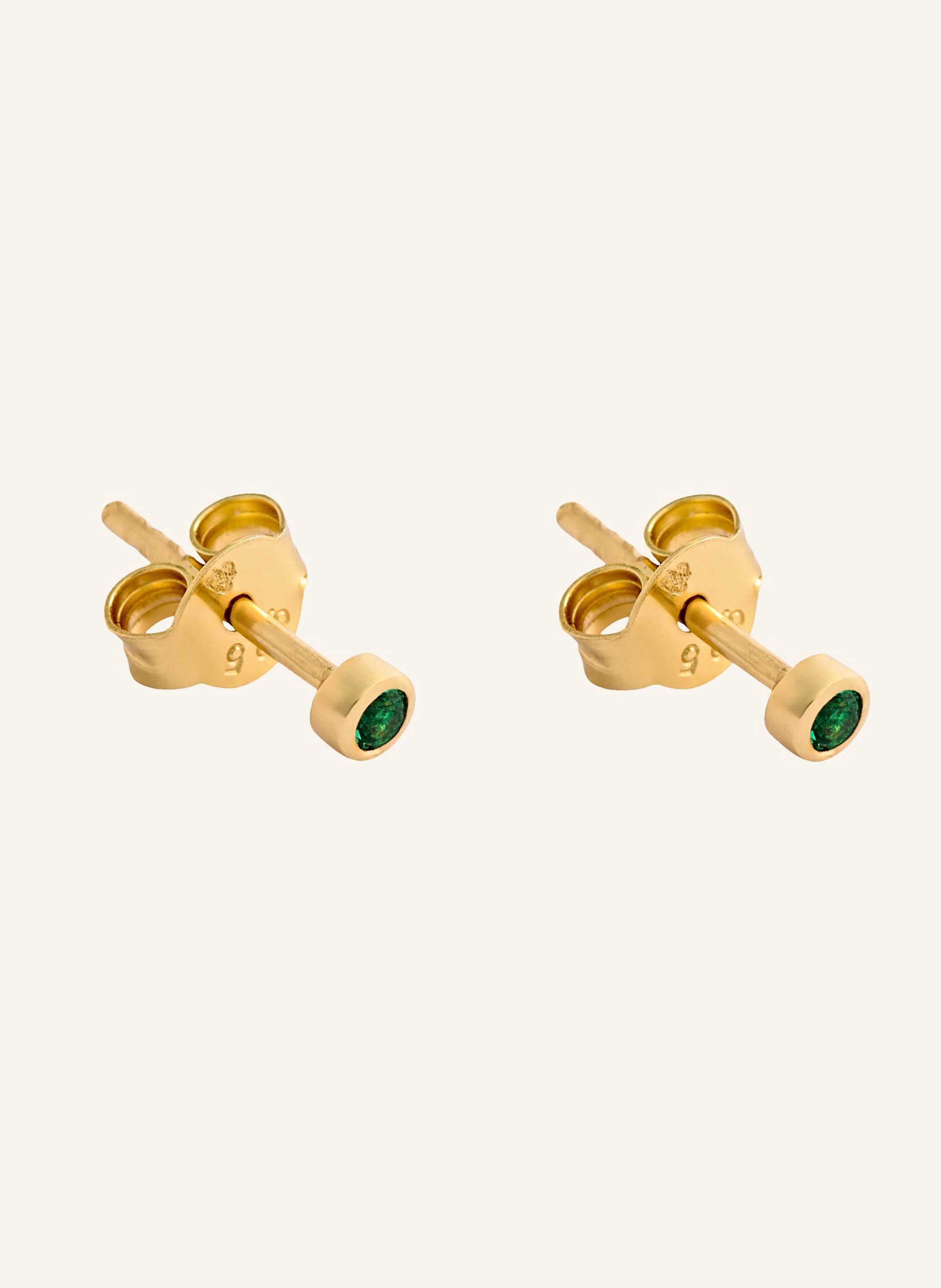 OHH LUILU Ohrstecker CRYSTAL STUDS EMERALD by GLAMBOU