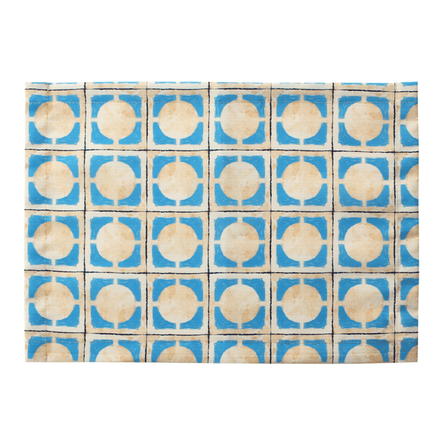 LUGAR AMERICANO 36 CM X 50 CM SAUDADE TROPICAL AZULEJOS