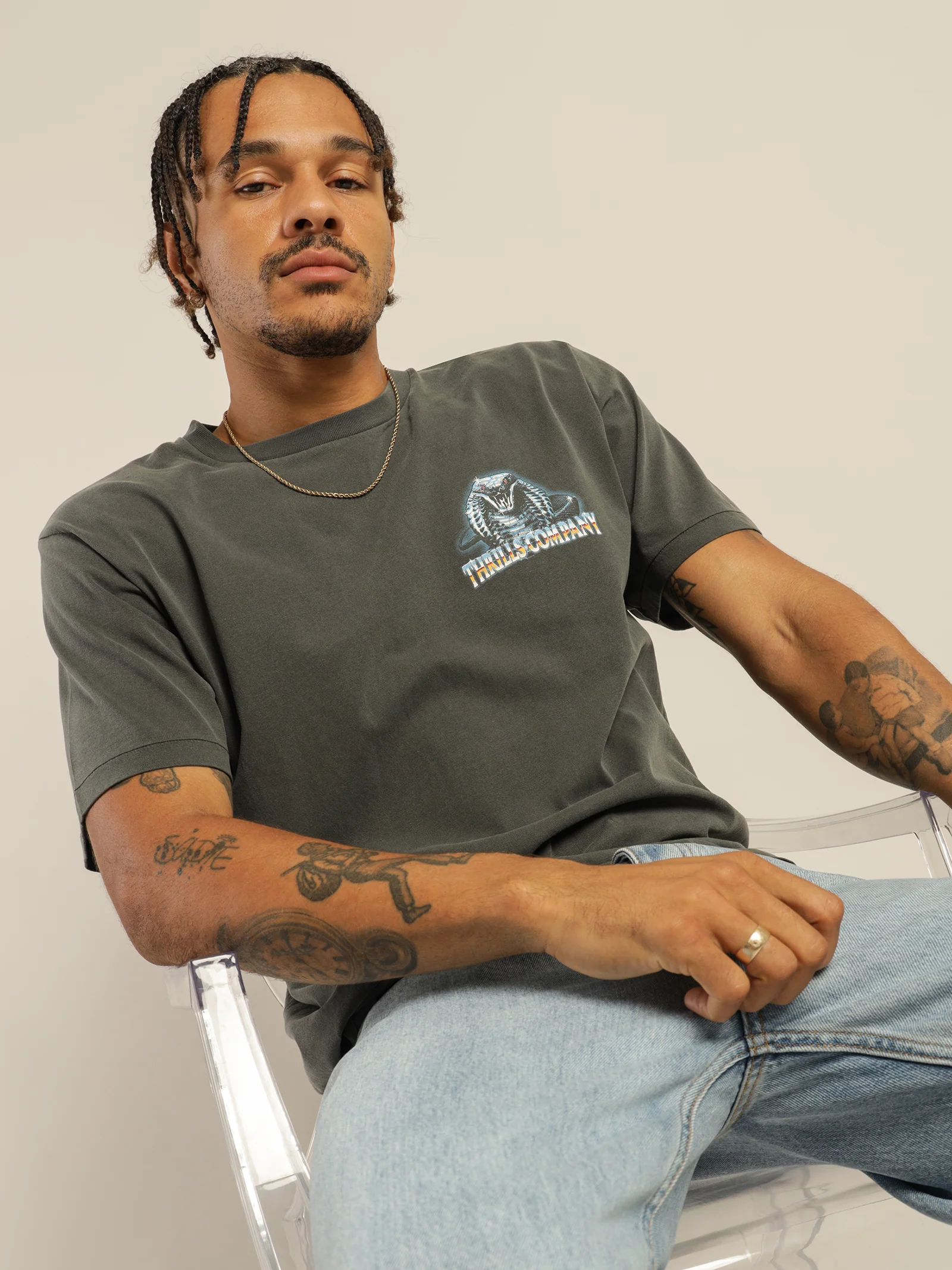 Chrome Cobra Merch Fit T-Shirt