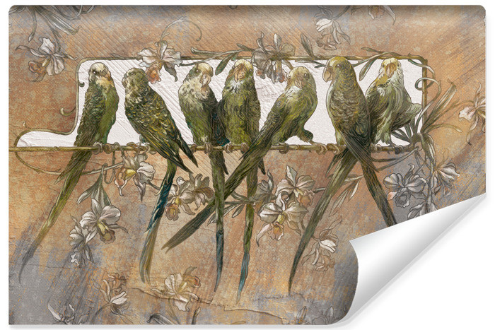 Fototapeta Abstrakcyjne Papużki 90x60cm