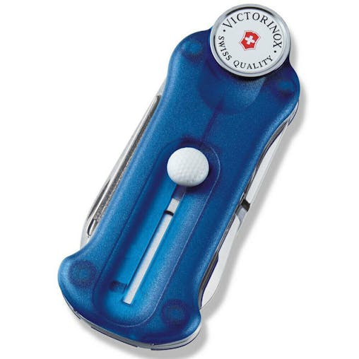New Victorinox Swiss Army Knife Golf Tool Ball Marker Divot Repair | Blue