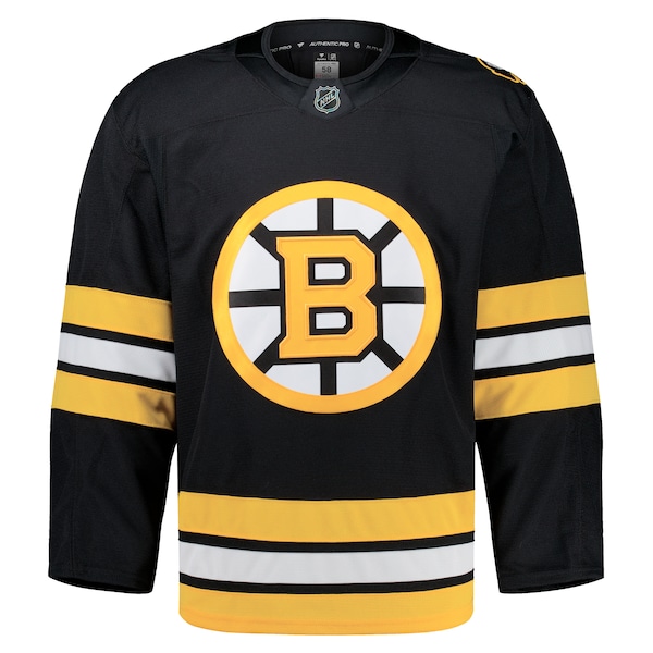 Boston Bruins  Home Authentic Pro Jersey - Black