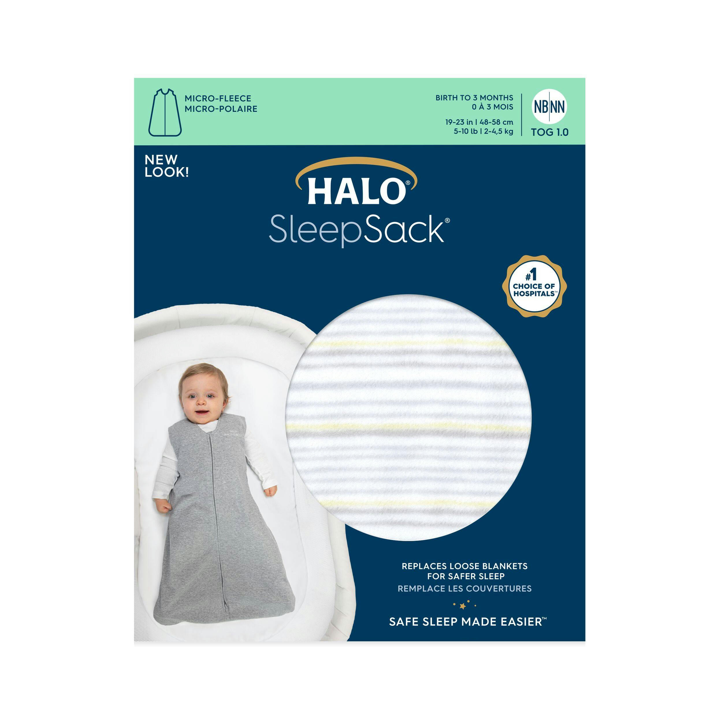 Halo Multi Stripe SleepSack® Wearable Blanket, Medium