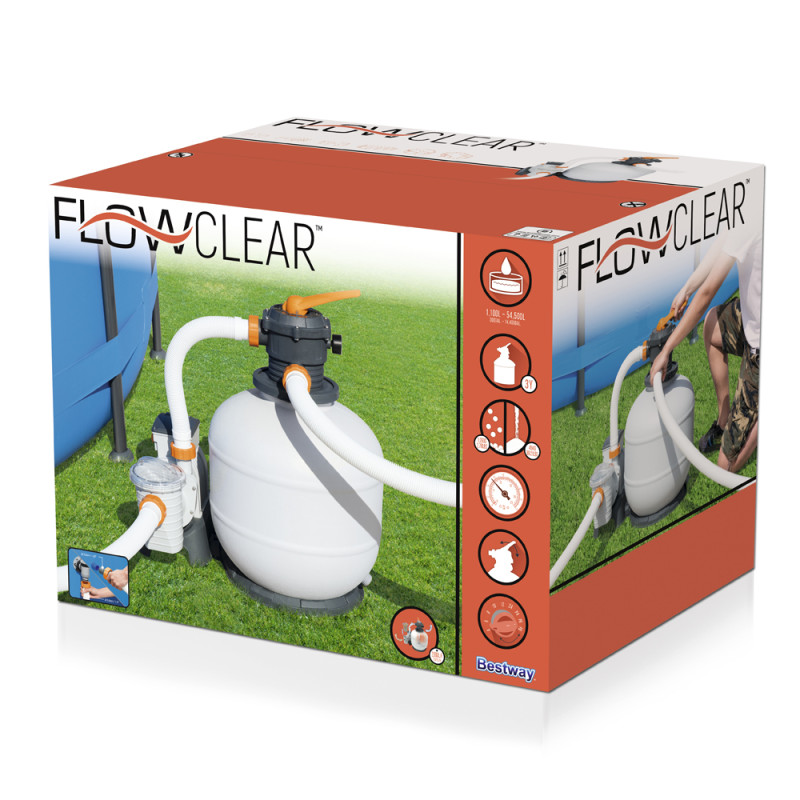 Filtre à sable 20 kg 7,7 m³/h BESTWAY