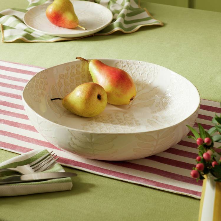 Habitat x Sanderson & National Trust Bellis Serving Bowl