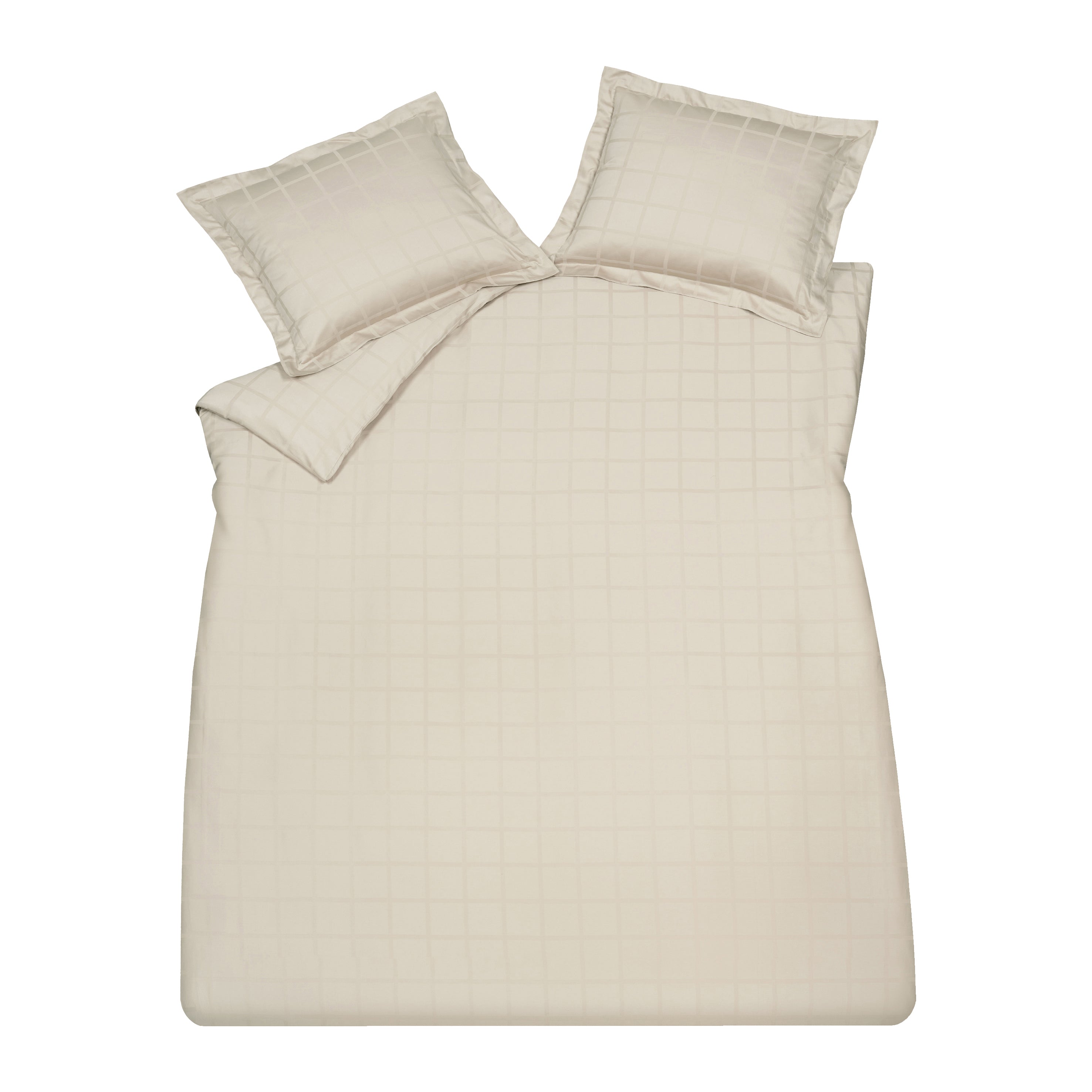 Vandyck Home 78 Dekbedovertrek 140 x 200/220 - Cream Tan
