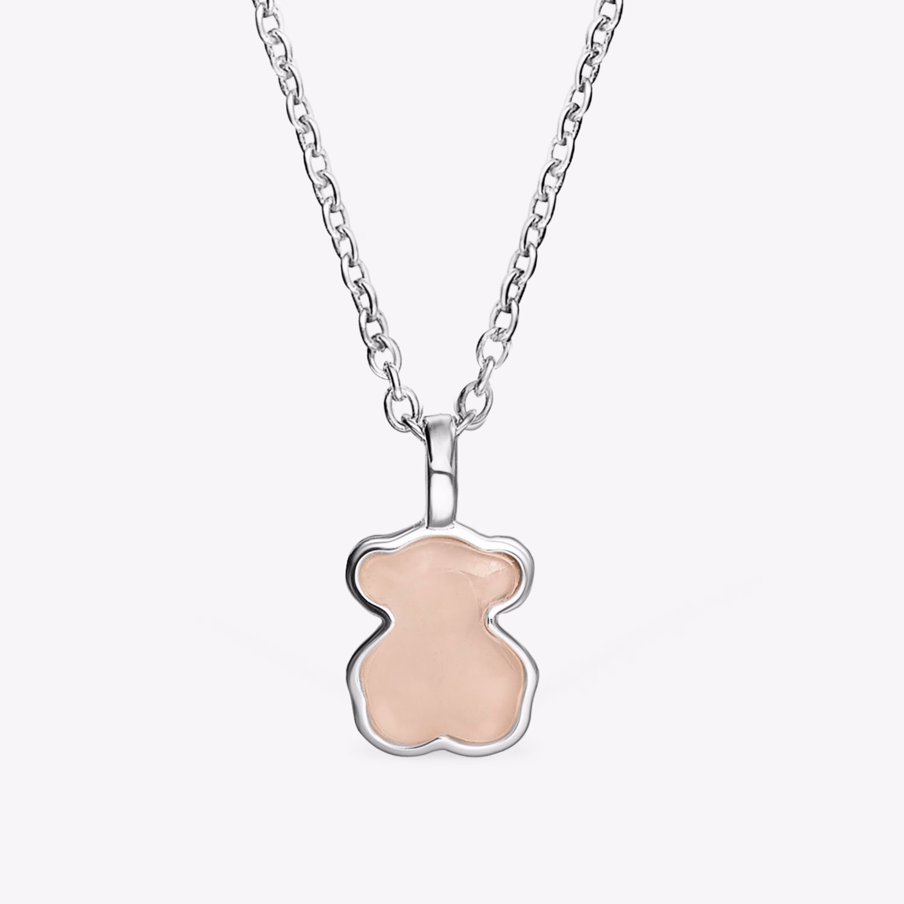 Collar de plata con quars New Color