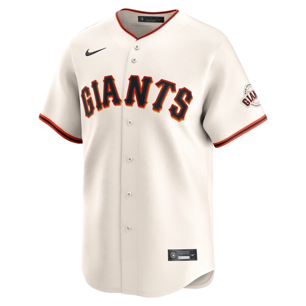 San Francisco Giants Nike Home Limited Jersey - Cream