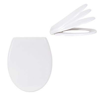 Abattant WC déclipsable avec frein de chute, thermodur blanc, MSV