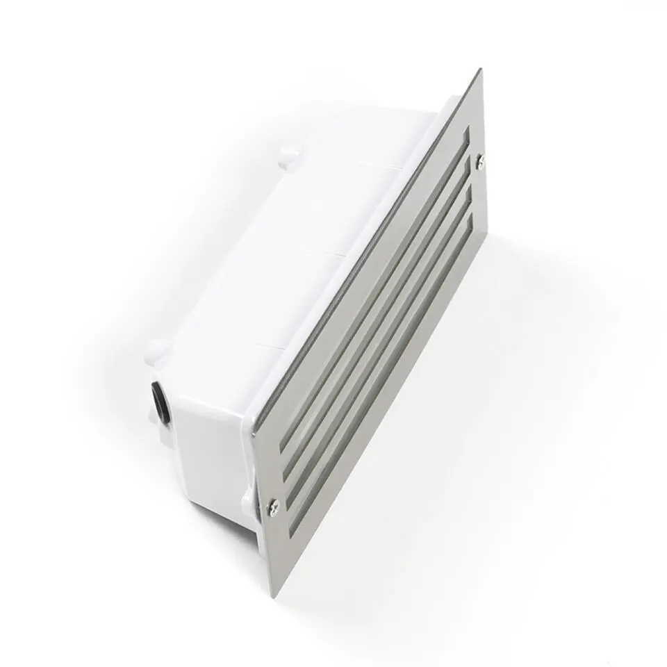 Qazqa inbouw wandlamp hurricane zilverkleurig e27