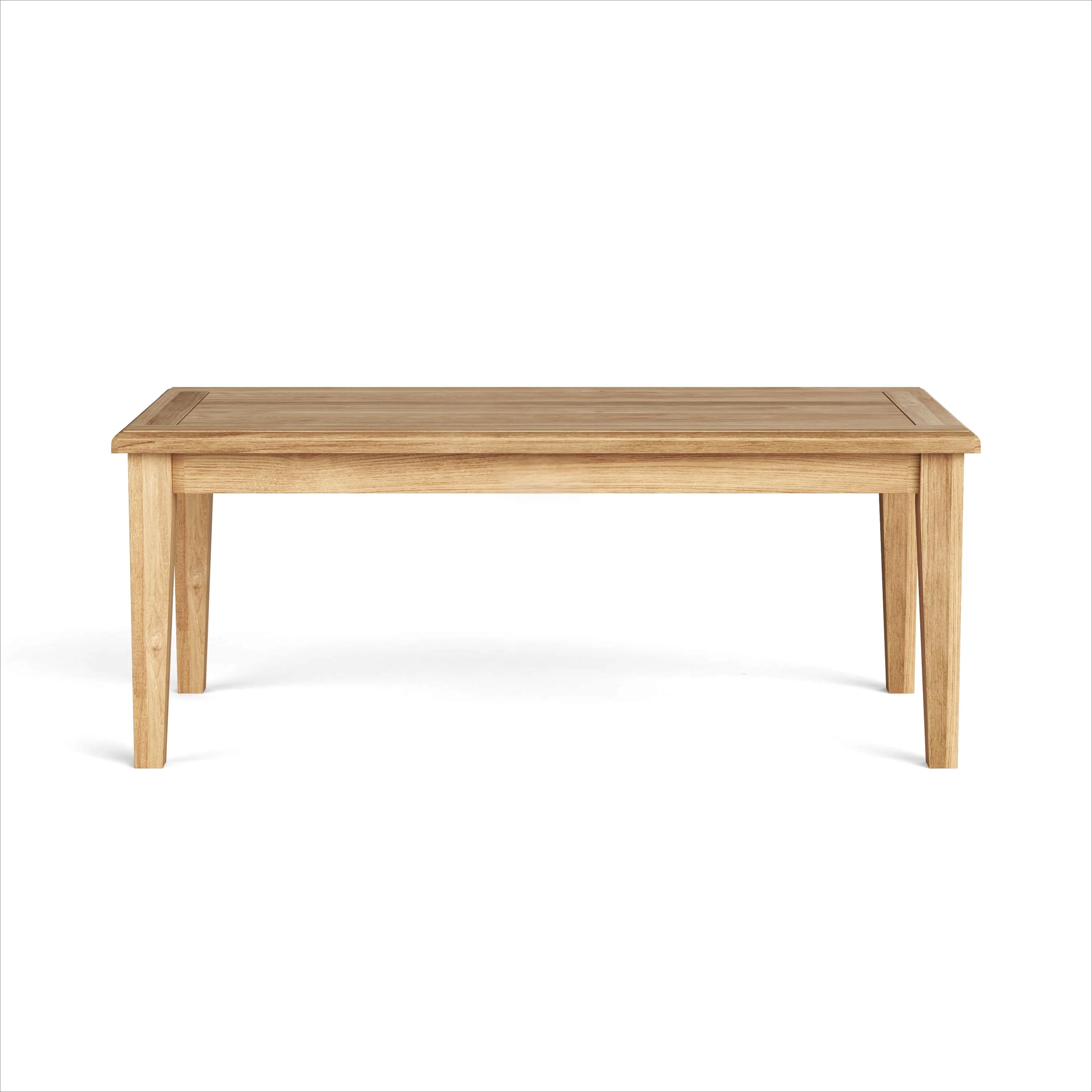 HomeRoots 47 Natural Solid Wood Outdoor Coffee Table