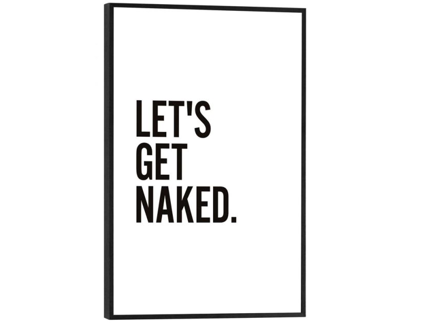 Bild Slim Frame Black Naked