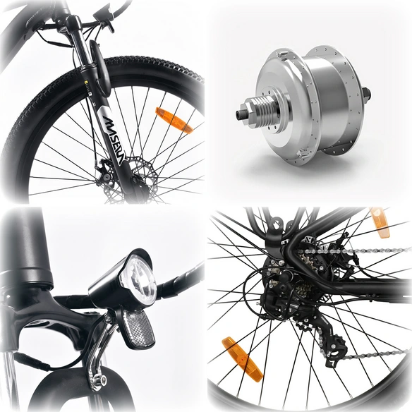 E-Bike »R6T Neo«, 27,5 Zoll, 25 km/h, Reichweite: 150 km, LCD-Steuerdisplay