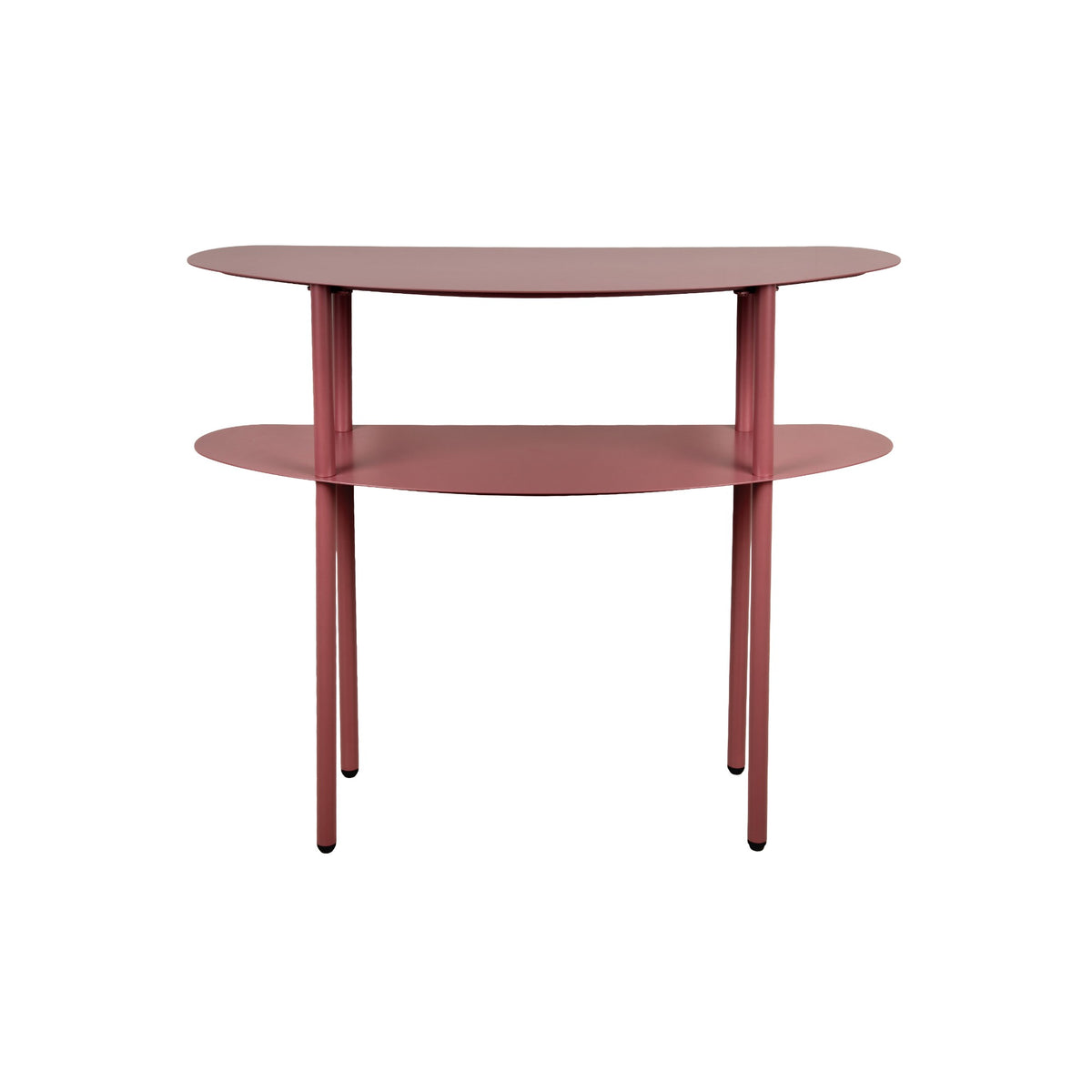Leitmotiv side table Riqueza - rood - 90x28x72.5cm