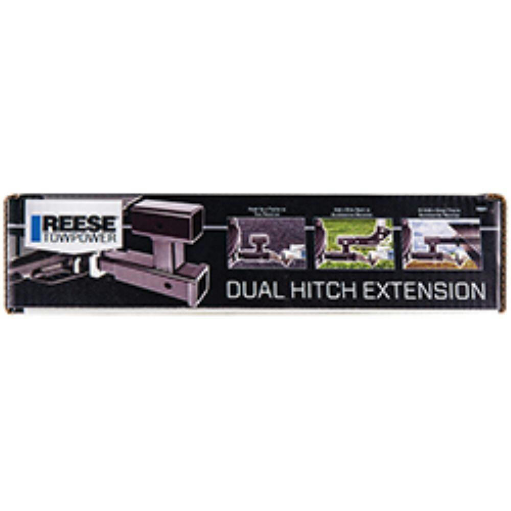 Reese Towpower Dual Hitch Extension, 2-in