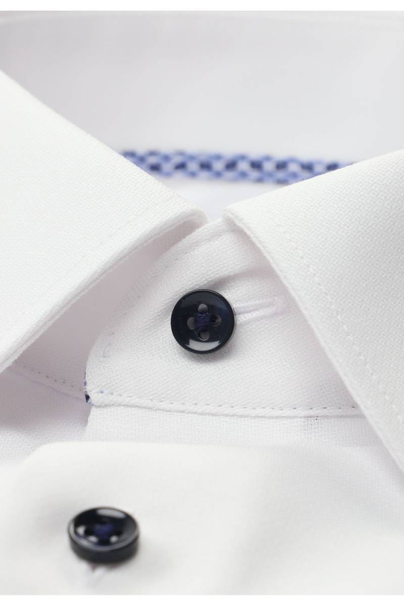 ETERNA Modern Fit Hemd weiss, Strukturiert