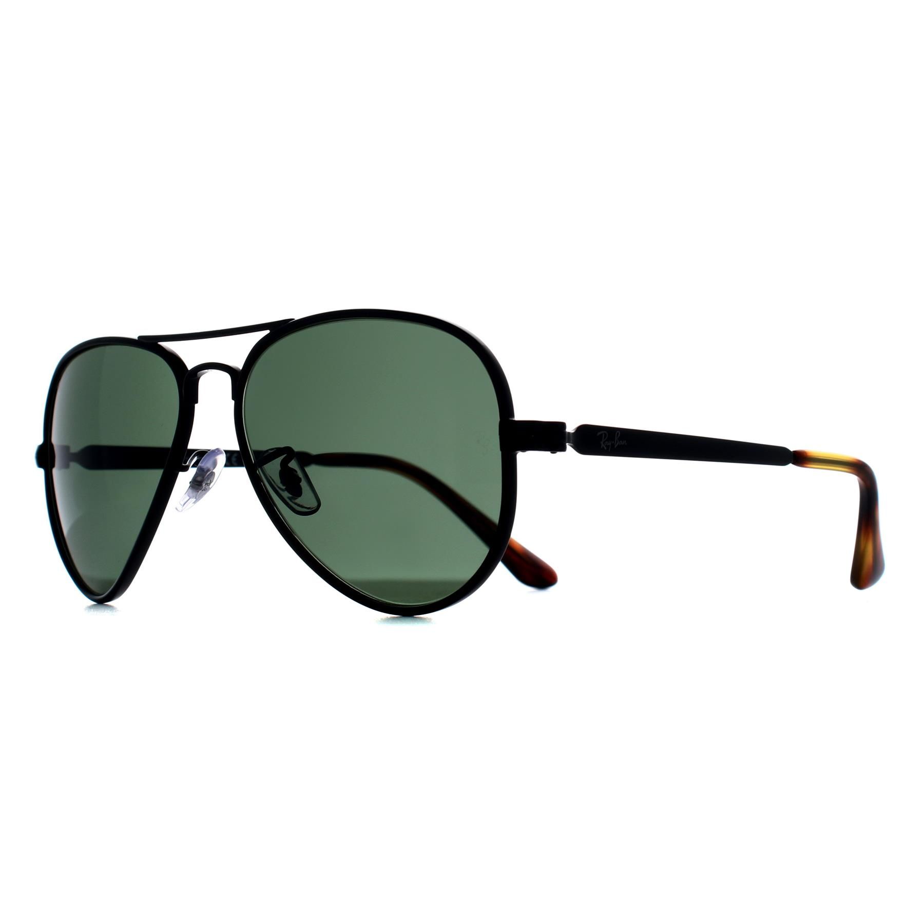 Ray-Ban Aviator Black Green RB3925 Aviator Max