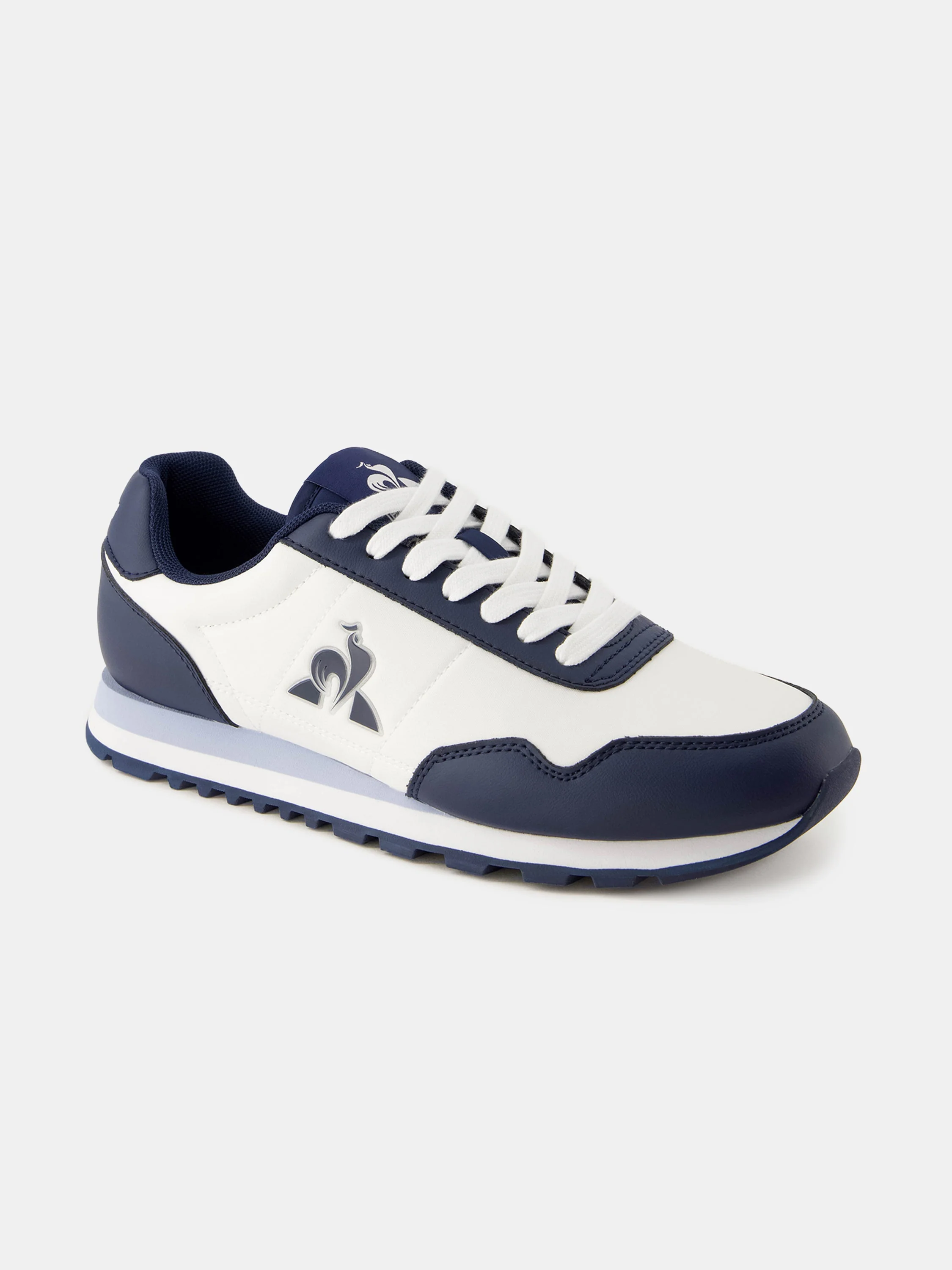 Basket retro-running en textile et cuir Astra