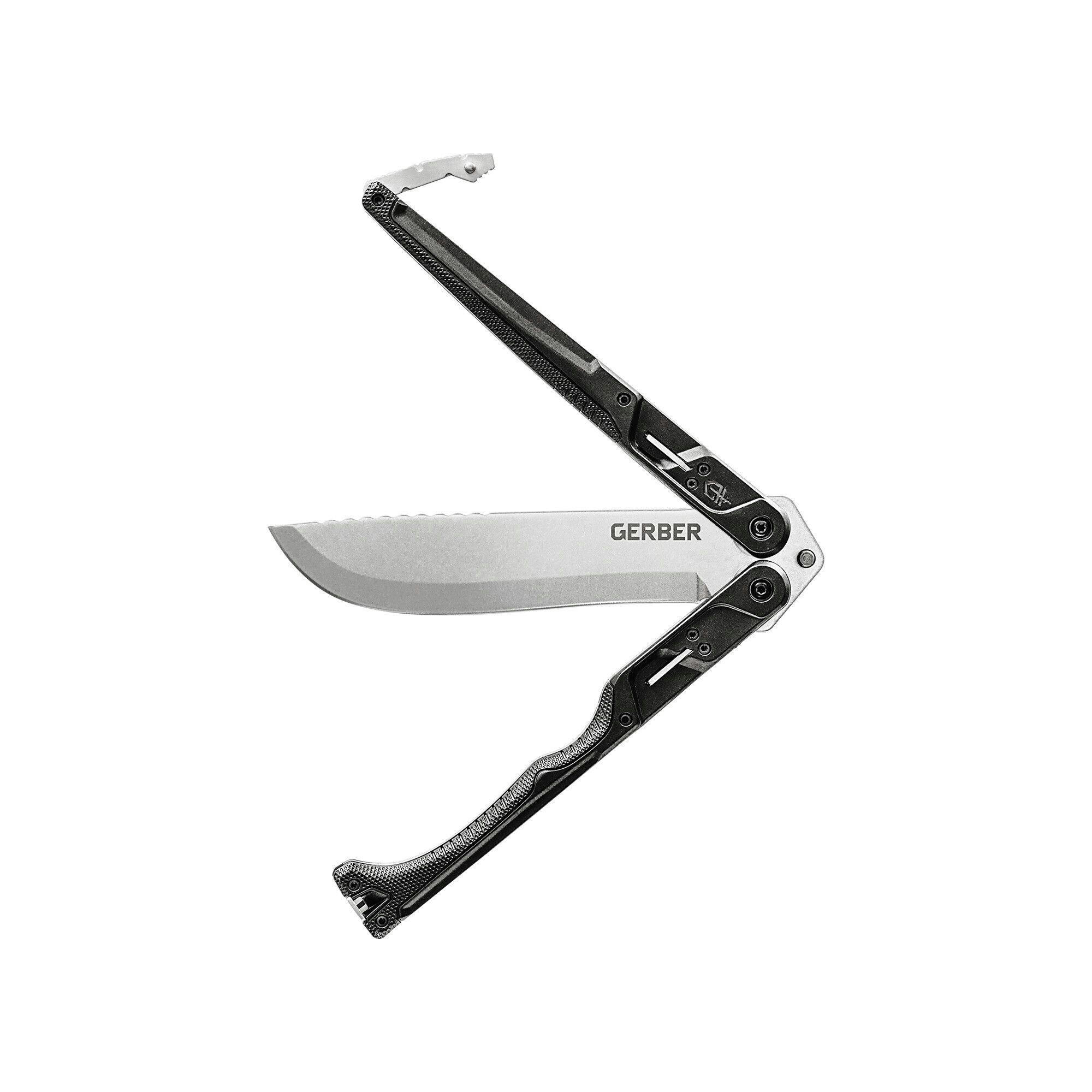 Gerber 30-001536N QuadLock Doubledown, Black/Stonewash