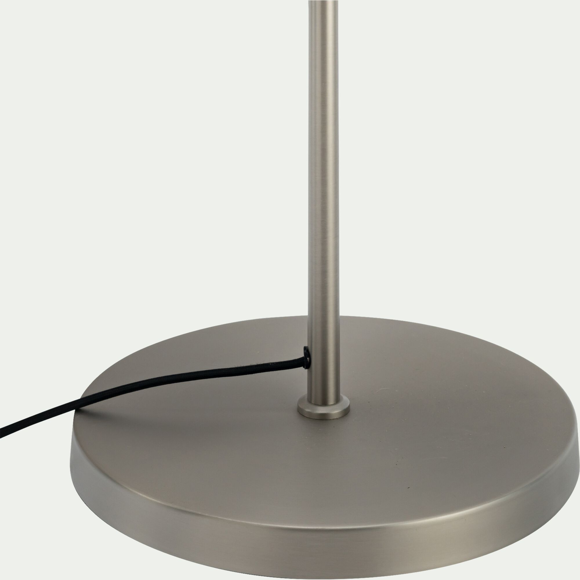 RAVENNE - Lampadaire électrifié H180cm en fer - argent brossé