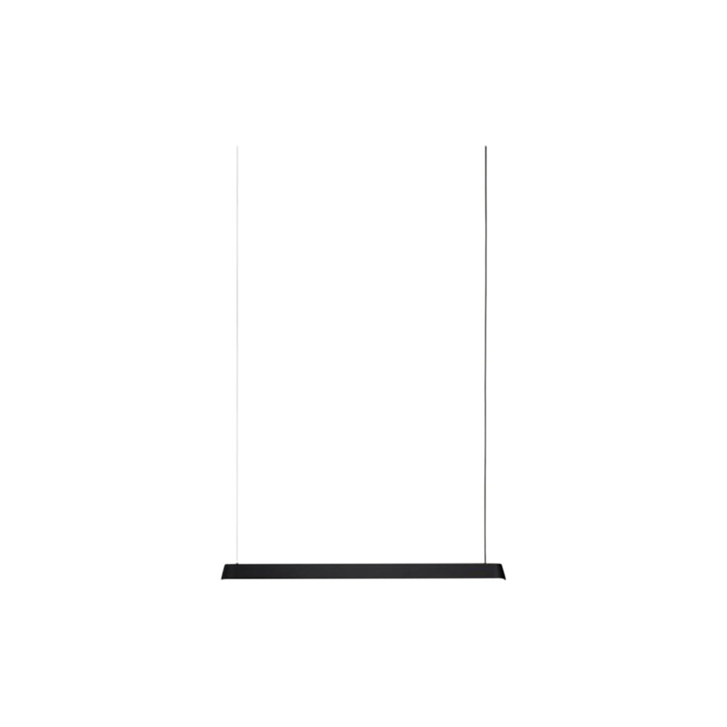Linear Pendant Lamp, black